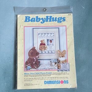 Dimensions BabyHugs Bless This Child Picture Frame Kit 9x12